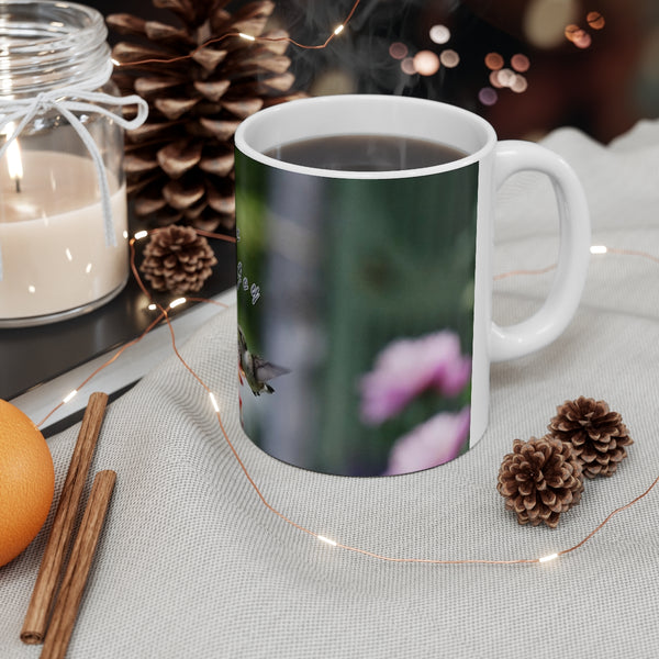 Find Joy Hummingbird Ceramic Mug 11oz