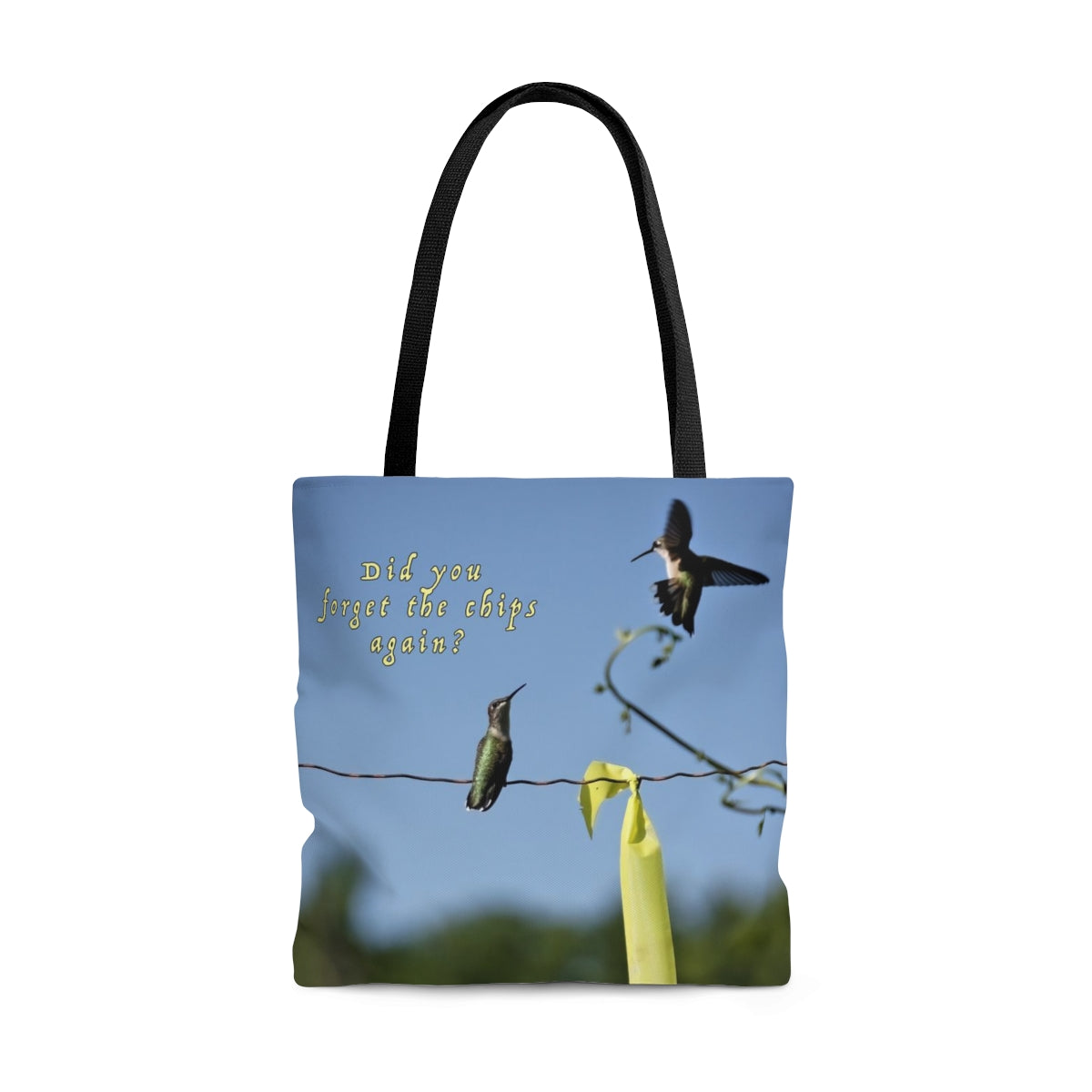 Forget the Chips Hummingbird Tote