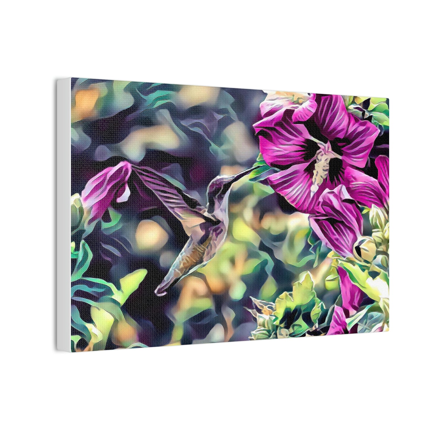 Mystic Rosa Sharon Canvas Stretched, 0.75"