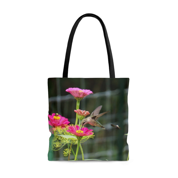 Sweet Pink Hummingbird Tote