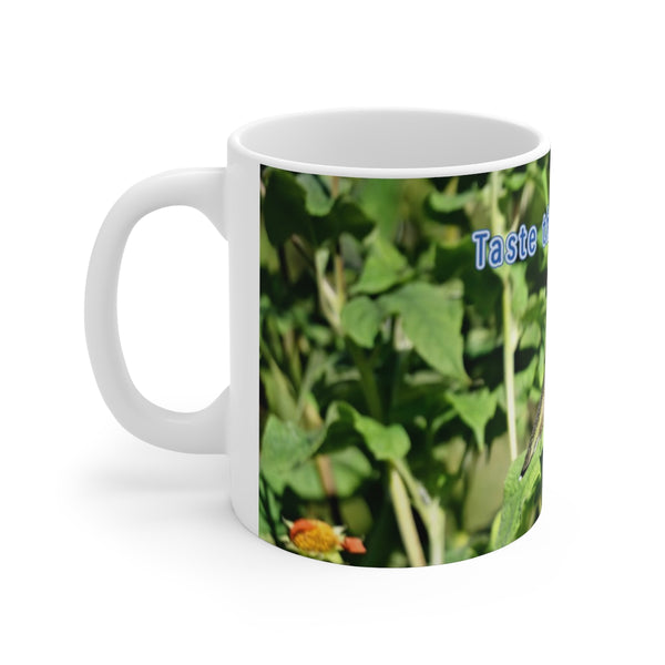 Sunshine Taste Hummingbird Ceramic Mug 11oz