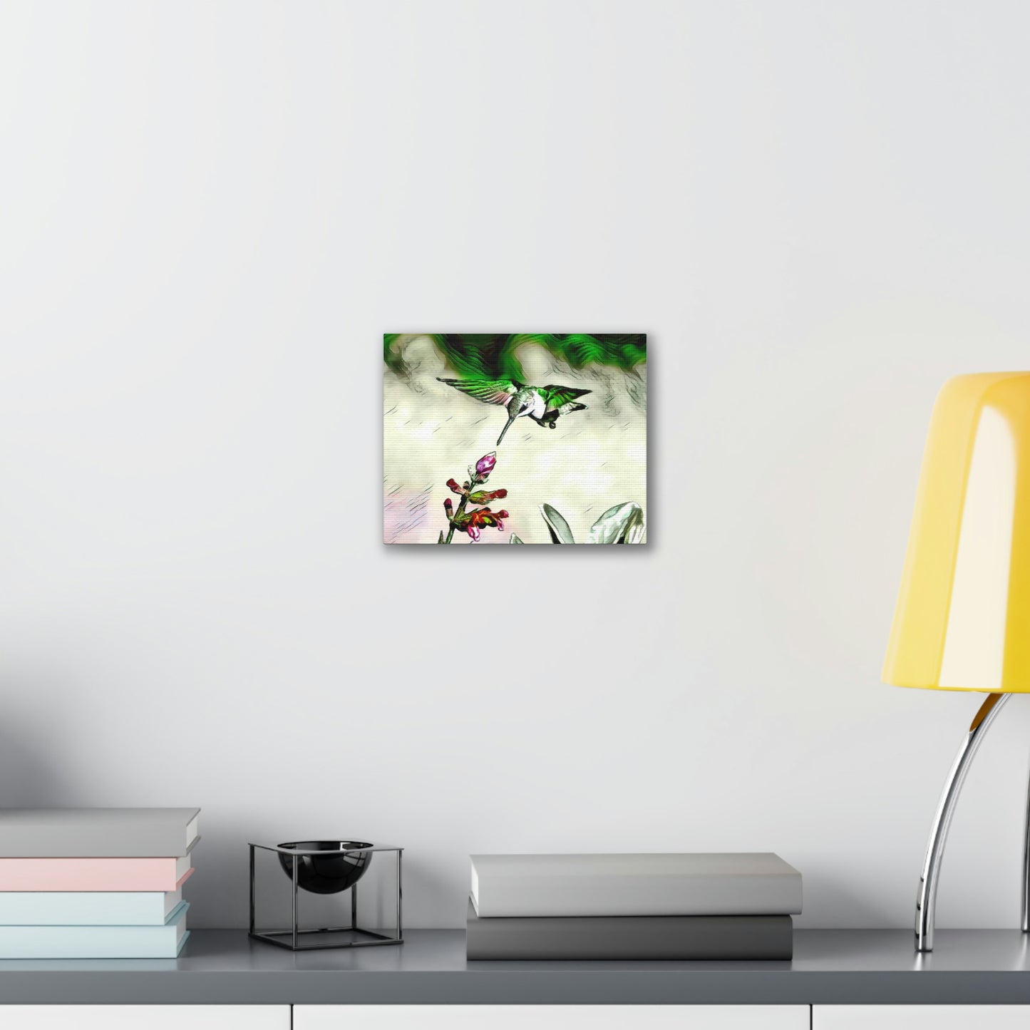 Green Skyline Canvas Stretched, 0.75"