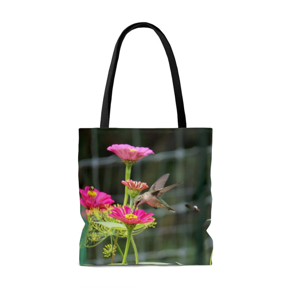 Sweet Pink Hummingbird Tote