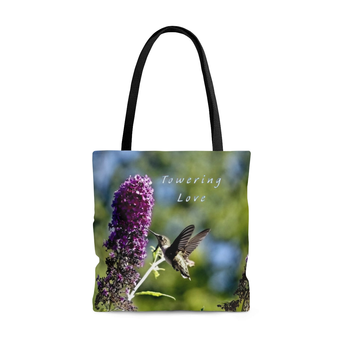 Towering Love Hummingbird Tote