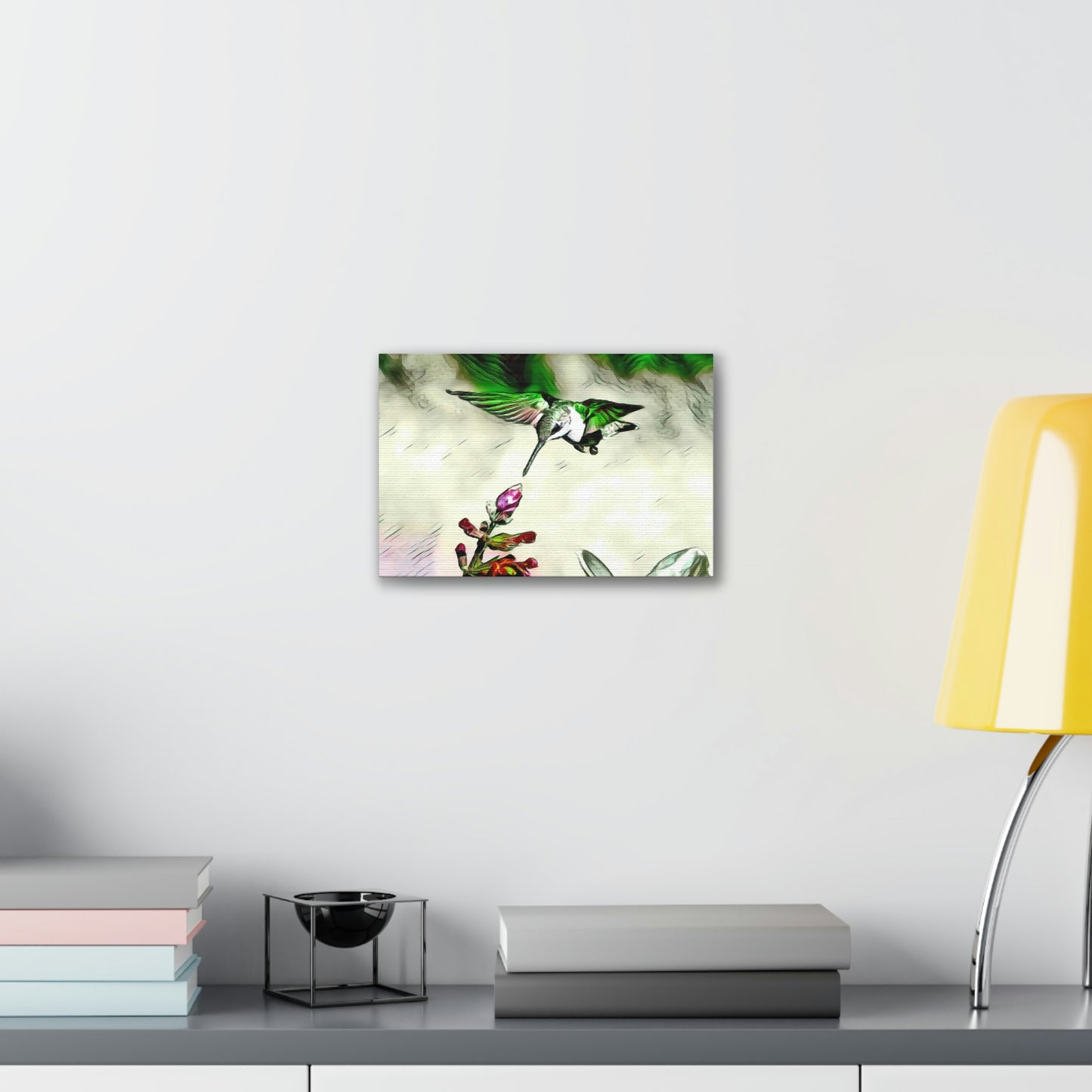 Green Skyline Canvas Stretched, 0.75"