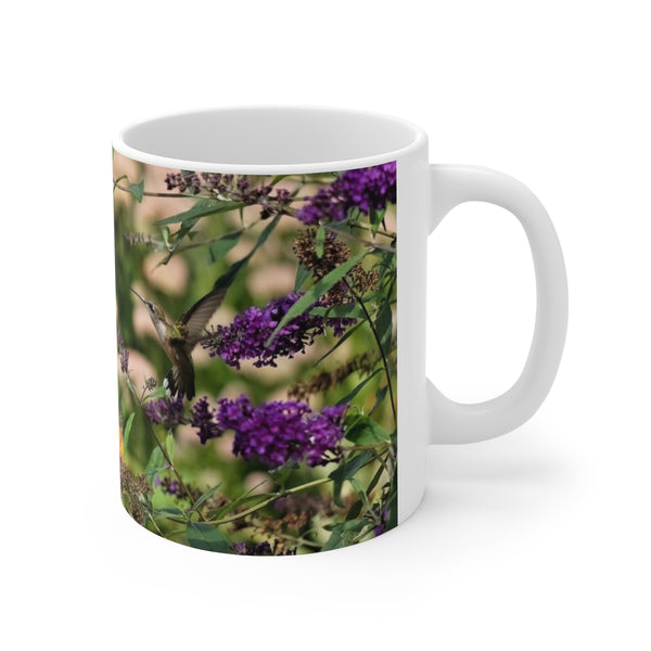 Dance on Air Hummingbird Ceramic Mug 11oz