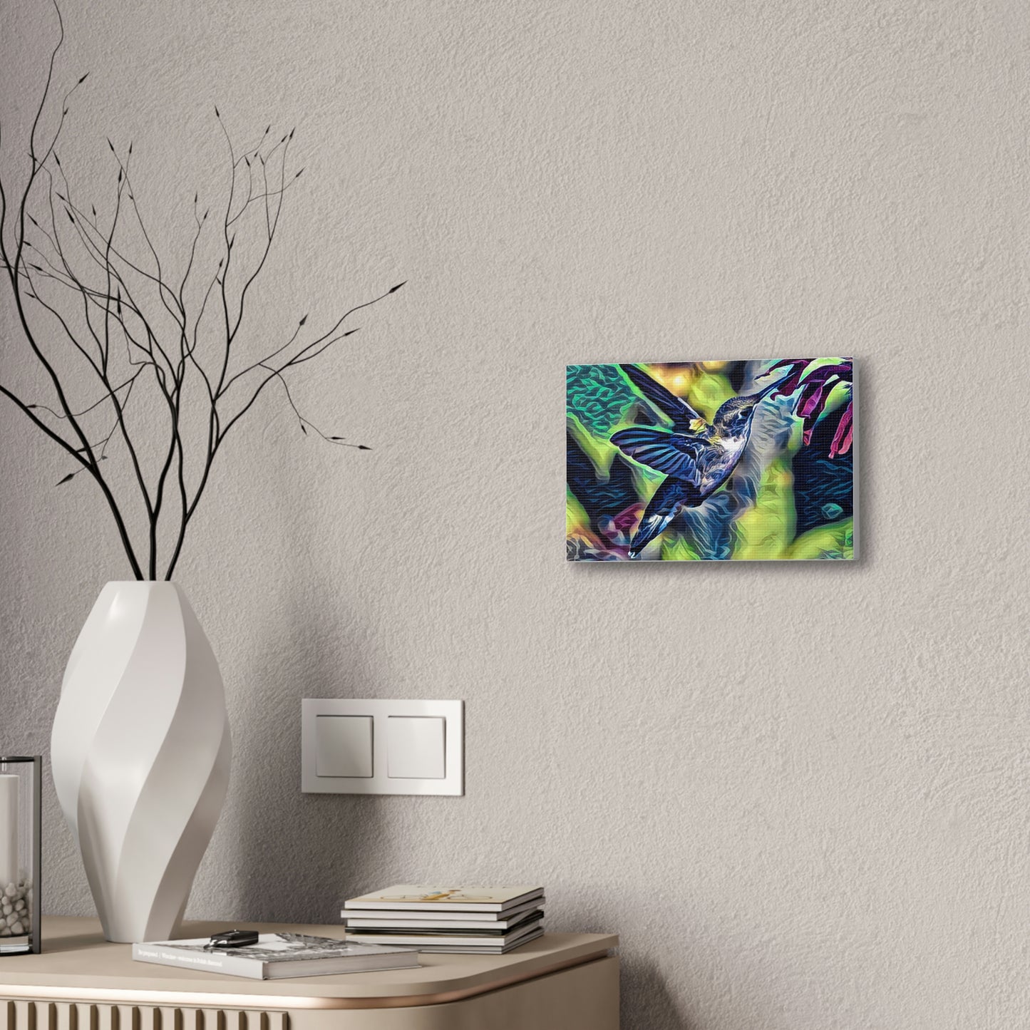 Salvia Dreams Canvas Stretched, 0.75"