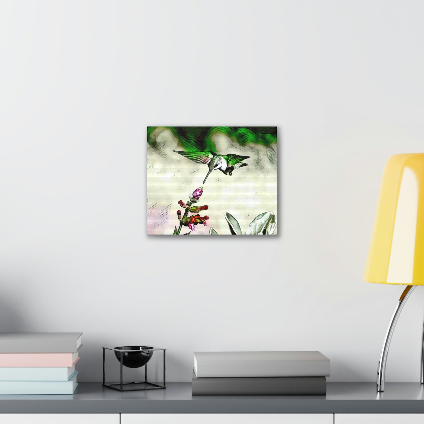 Green Skyline Canvas Stretched, 0.75"